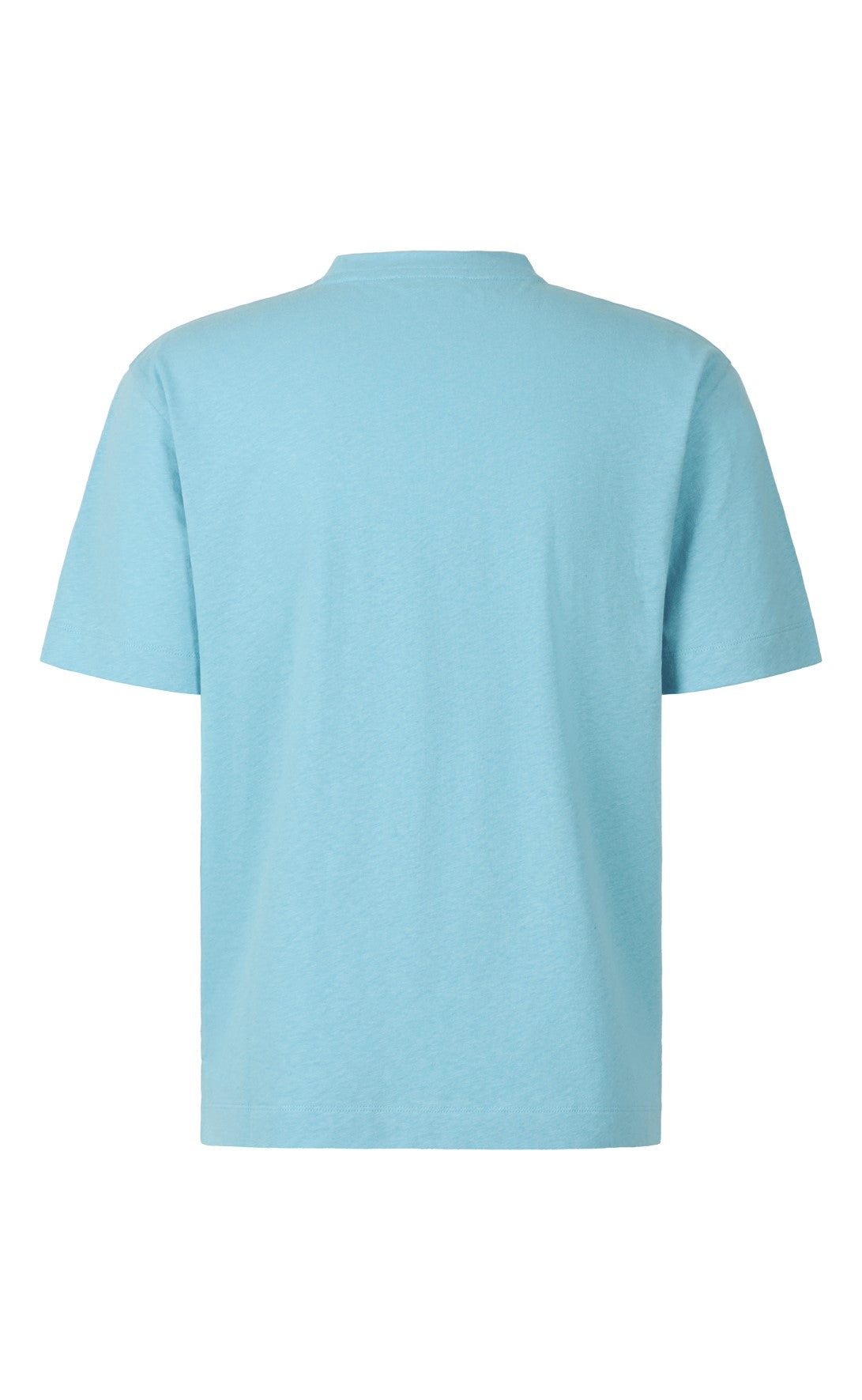 T-Shirt aus kühlender Baumwoll-Leinen Mischung, legere Passform