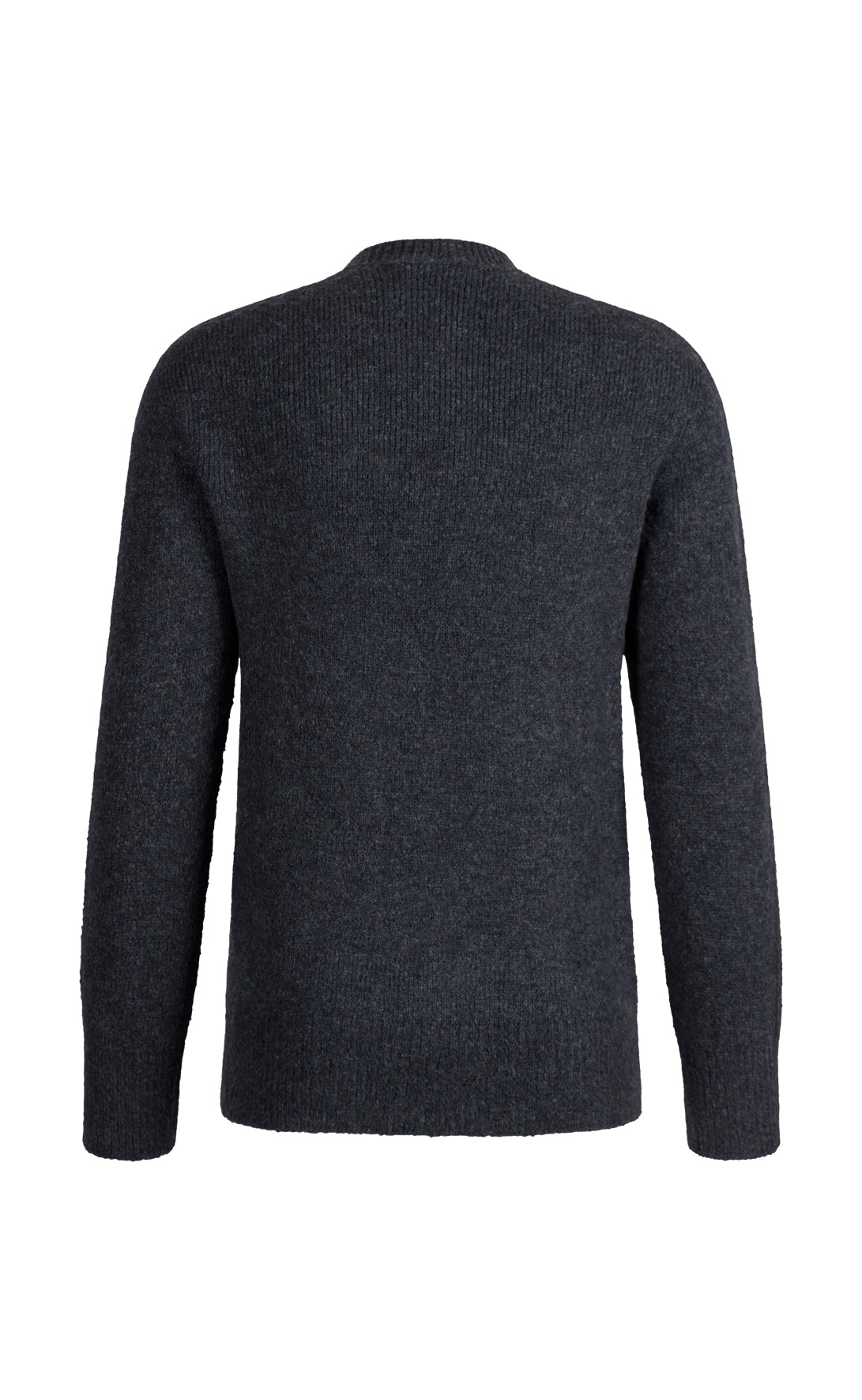 Nahtlos gestrickter Pullover aus supersoftem Tweedgarn, relaxed fit