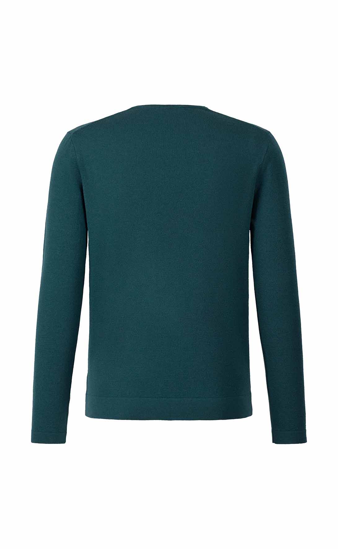 Super komfortabler Pullover aus Merinowolle mit funktionalem Stretchanteil, regular fit