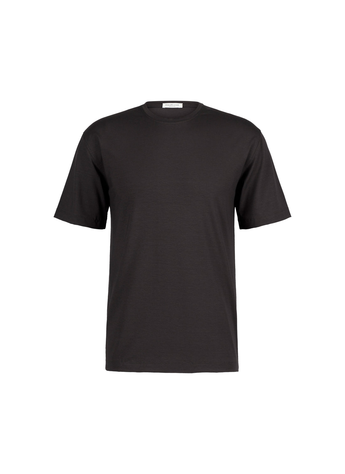 Pflegeleichtes Premium-T-Shirt aus dezent körnigem Viskose-Jersey, relaxed fit