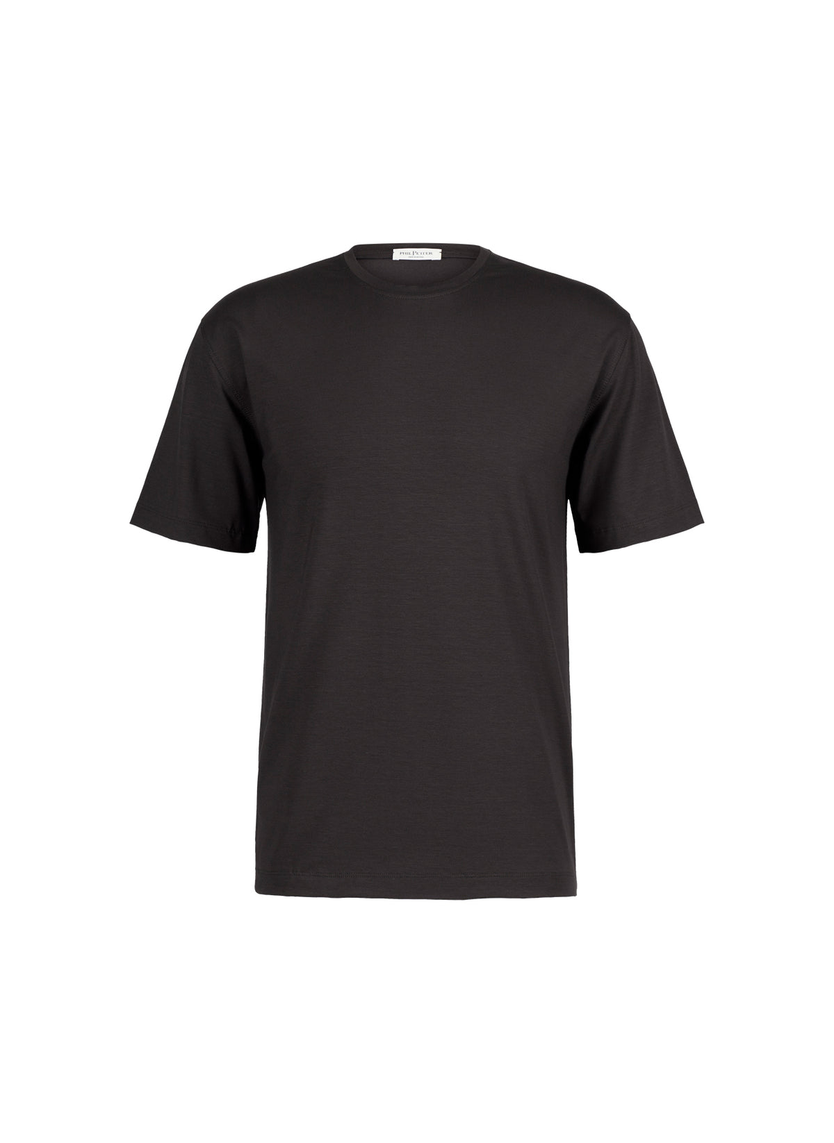 Pflegeleichtes Premium-T-Shirt aus dezent körnigem Viskose-Jersey, relaxed fit