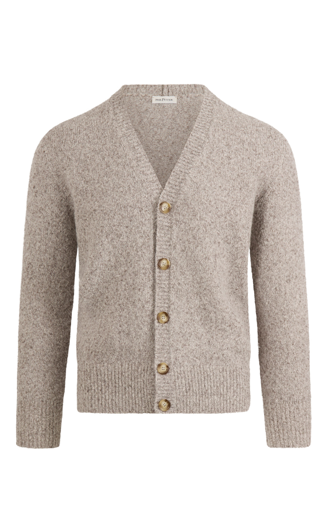 Supersofter Cardigan in Tweedoptik, relaxed fit