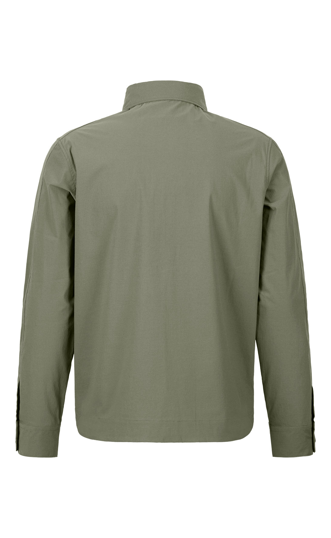 Zero Weight Zippjacke aus ultraleichtem Baumwoll-Nylon-Mix, Relaxed Fit