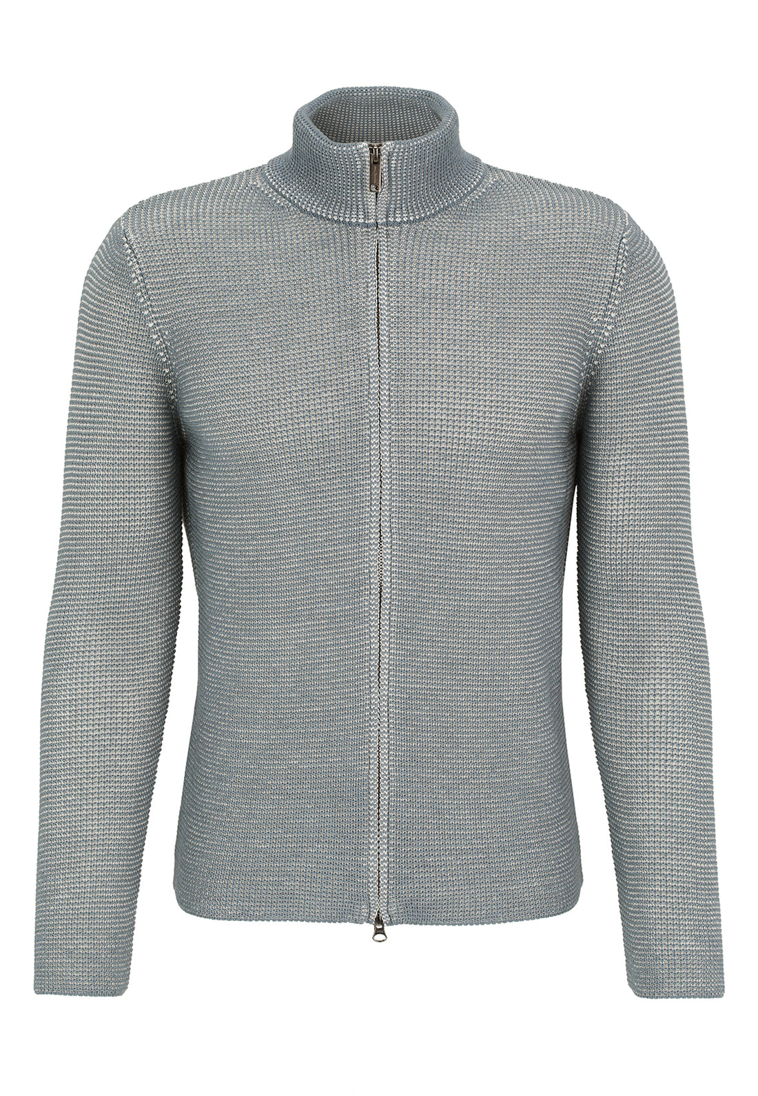 Zippjacke aus >10.000m feinster Merinowolle, regular fit
