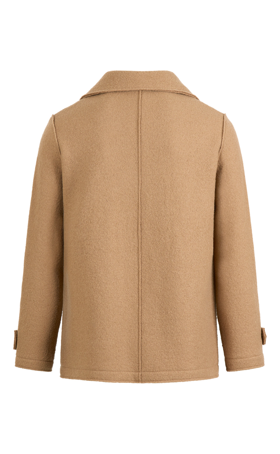 Cabanjacke aus 100% gewalkter Merinowolle, relaxed fit