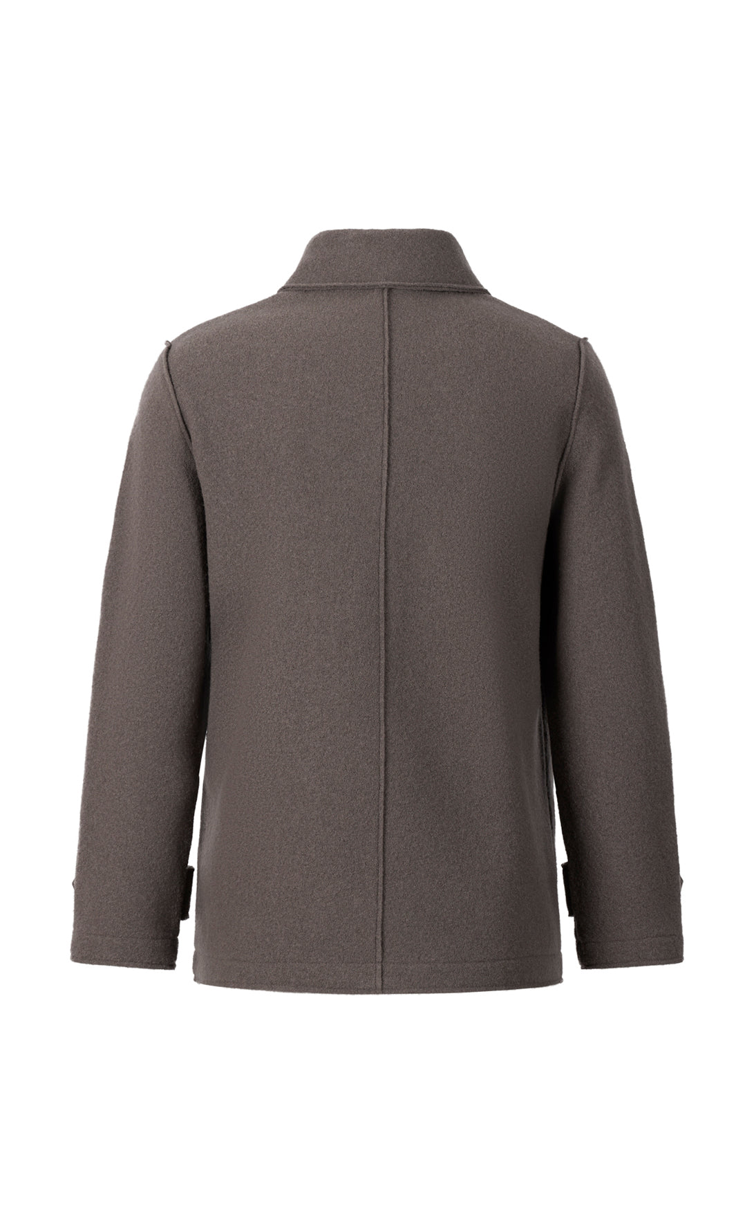 Cabanjacke aus reinem Outdoor-Merino-Wollwalk, relaxed fit
