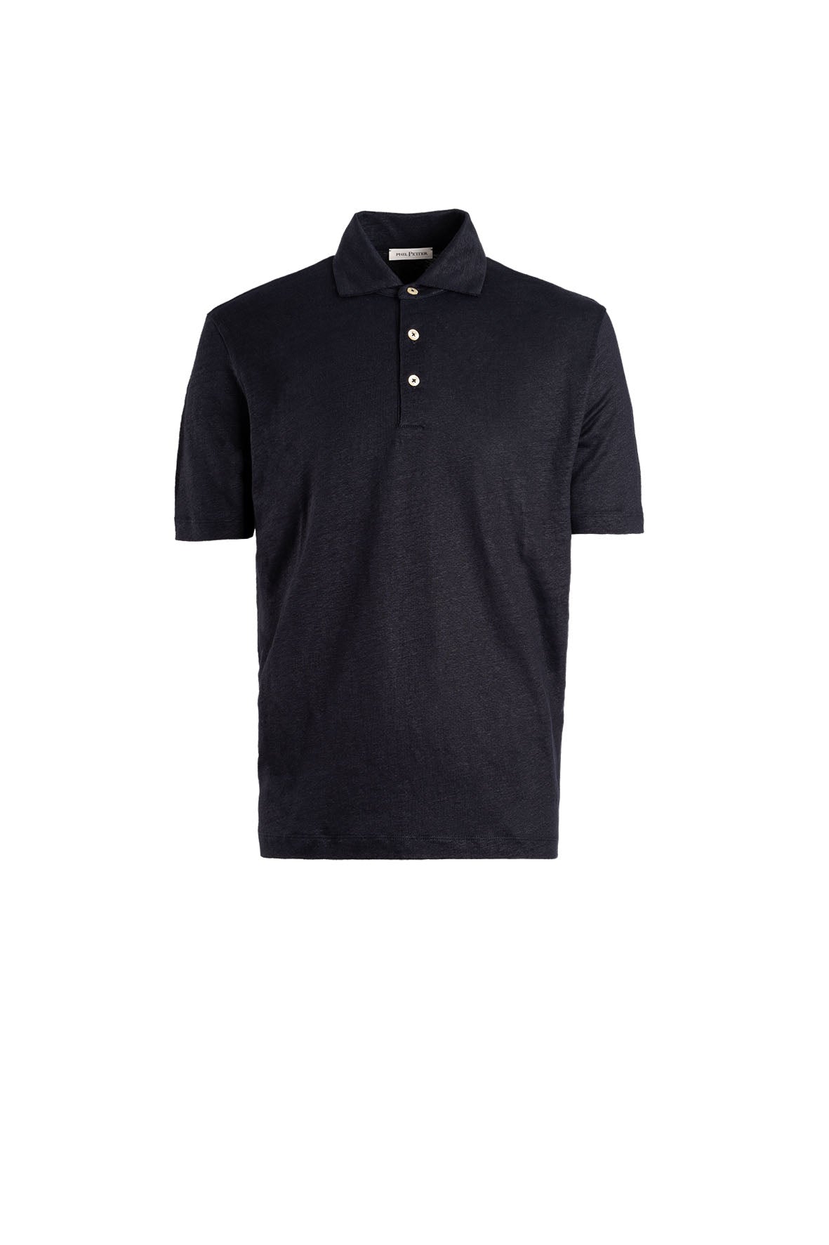 Polo-Shirt aus edlem Leinen-Jersey