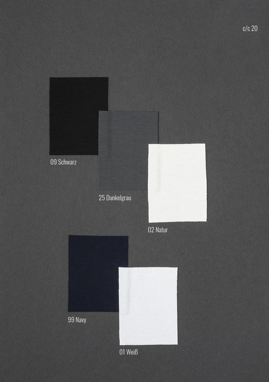 Hemd aus Premium Jersey, langarm