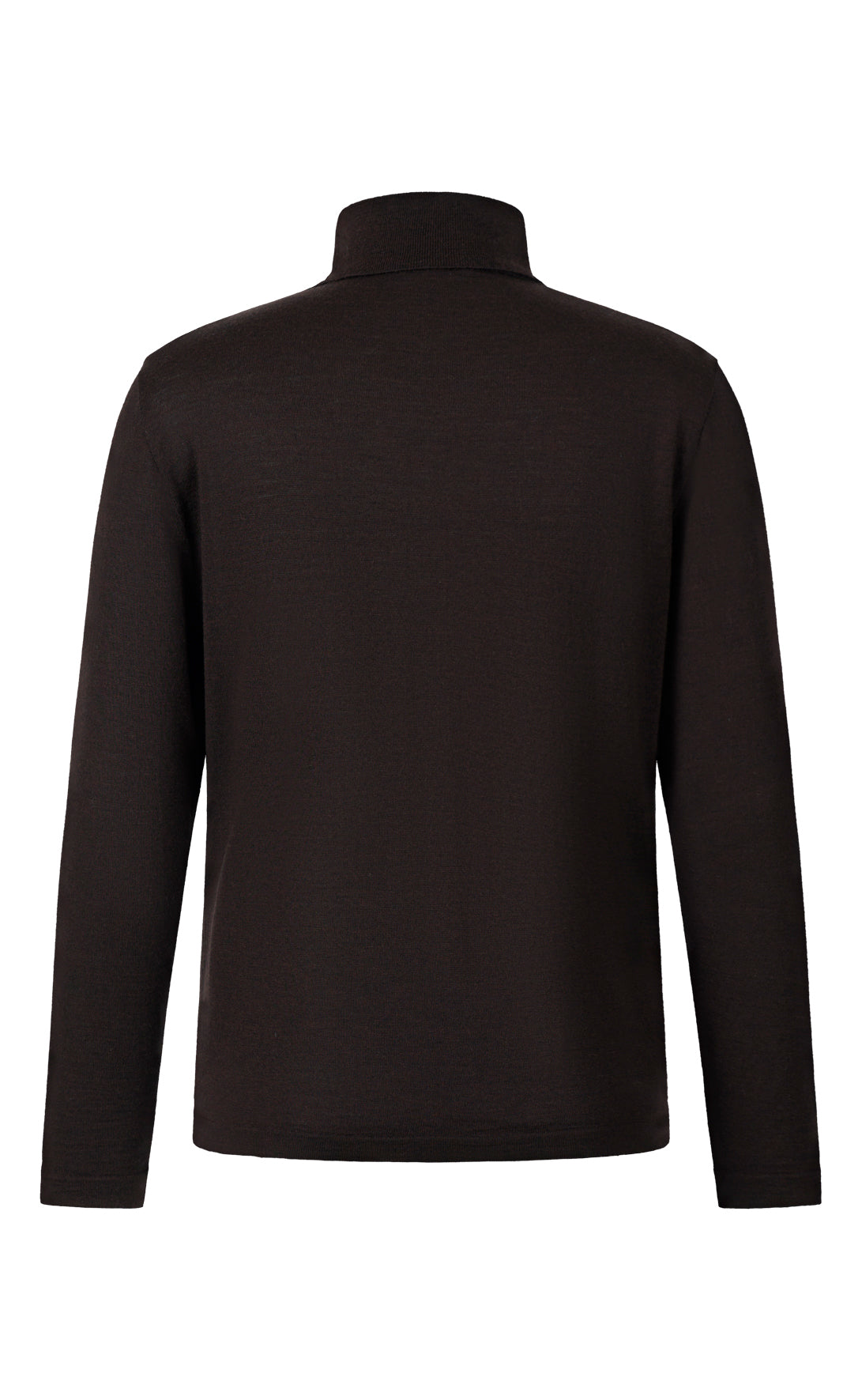 Edel und ultrasoft: Rollkragenpullover aus feinster Merinowolle-Seide-Mischung, regular fit