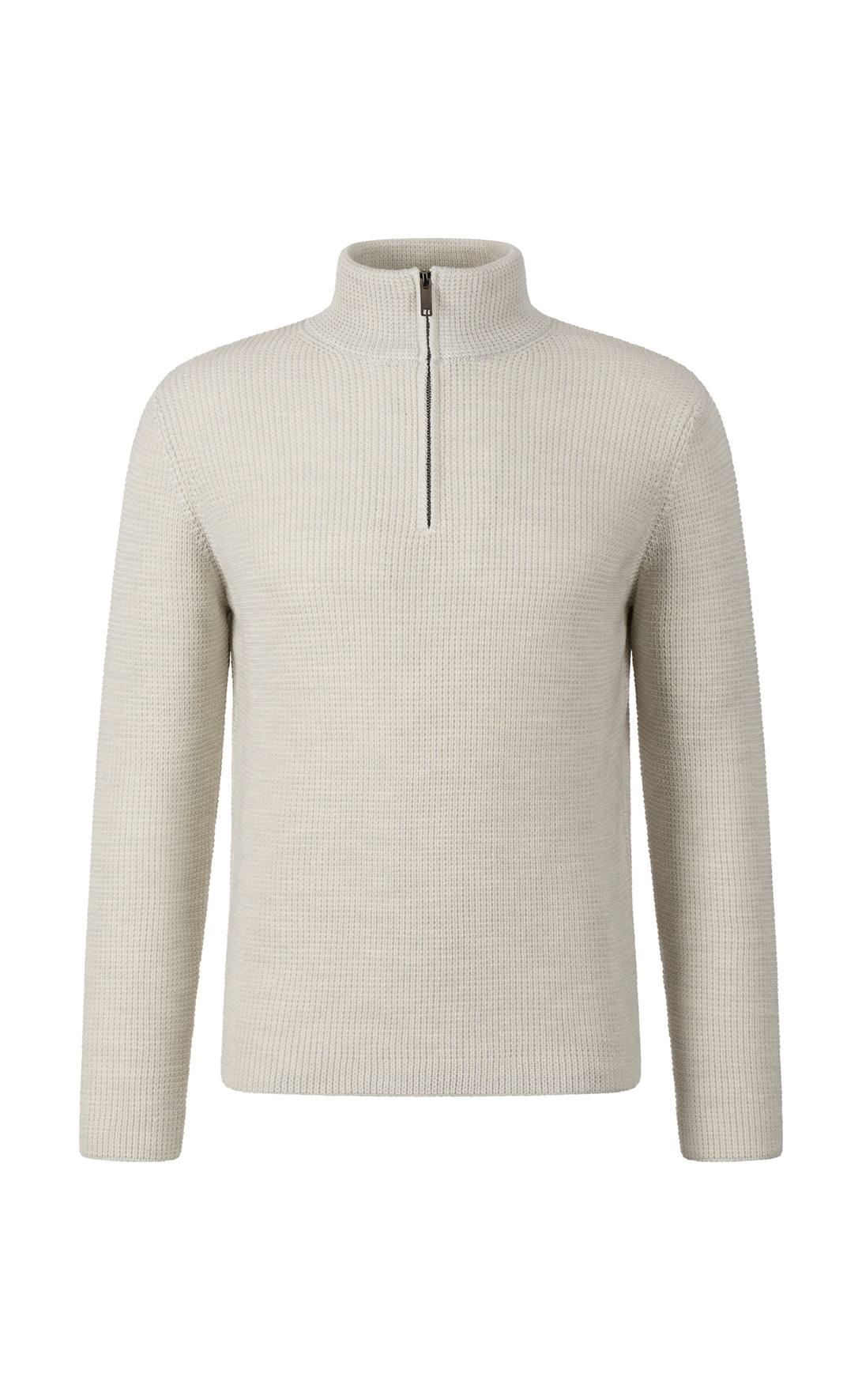 Zipptroyer aus 10.000 Meter feinster Merinowolle, regular fit