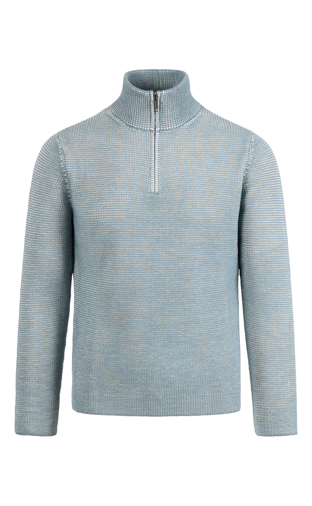 Zipptroyer aus 10.000 Meter feinster Merinowolle, regular fit