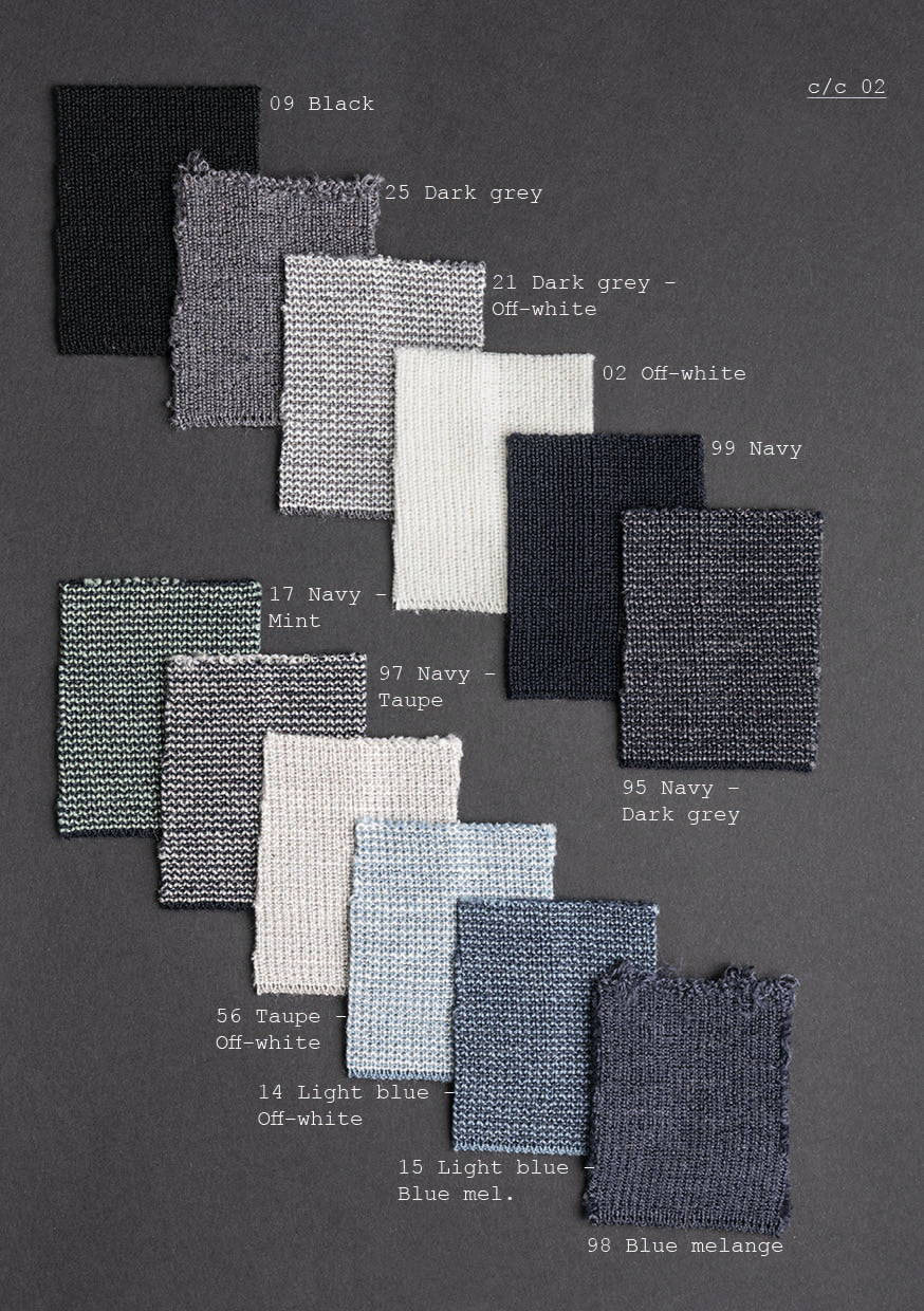 Mütze aus Merinowolle, Perlfangstrick