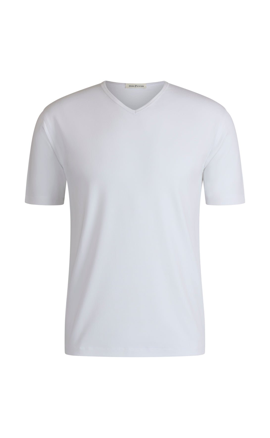 V-Shirt aus Premium Jersey, kurzarm, Accurate Fit