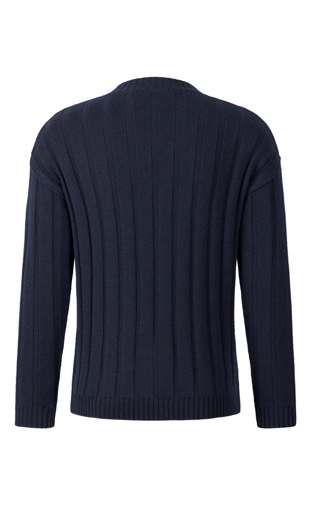 Moderner V-Pullover aus luxuriösem Kaschmirmix, modern fit
