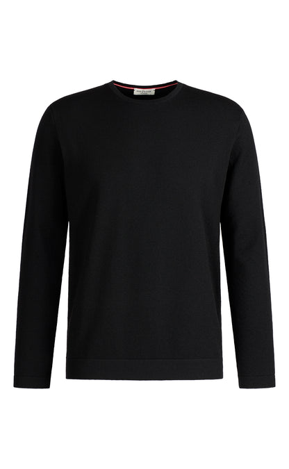 Super komfortabler Pullover aus Merinowolle mit funktionalem Stretchanteil, regular fit