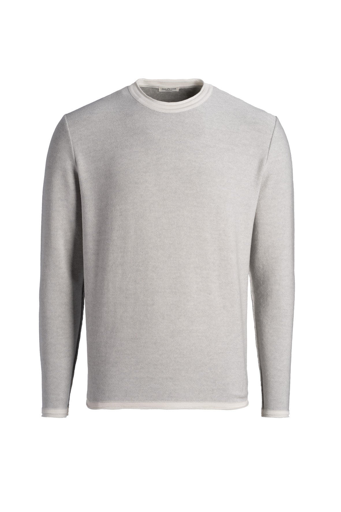 Leichter Merino-Pullover, Doubleface