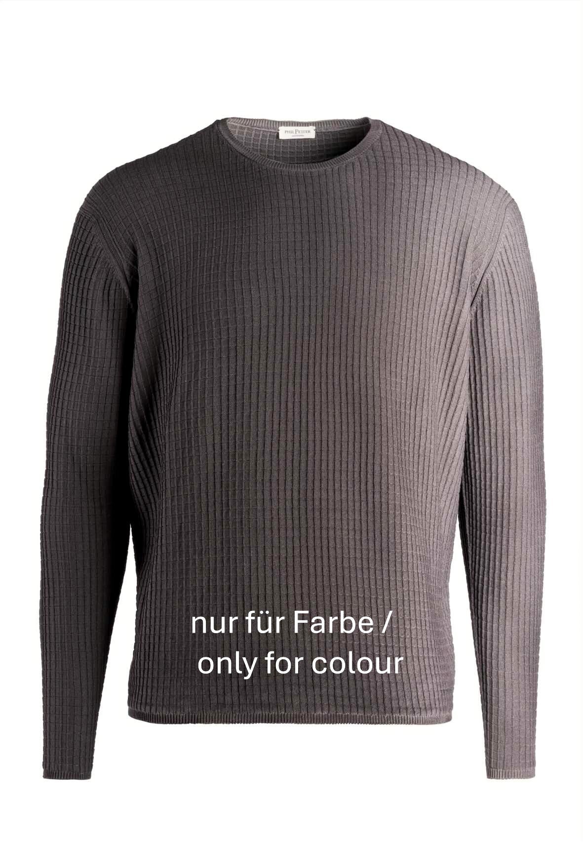 Unikat: nahtloses T-Shirt in 3D-Strick aus feinster Baumwolle, Relaxed Fit