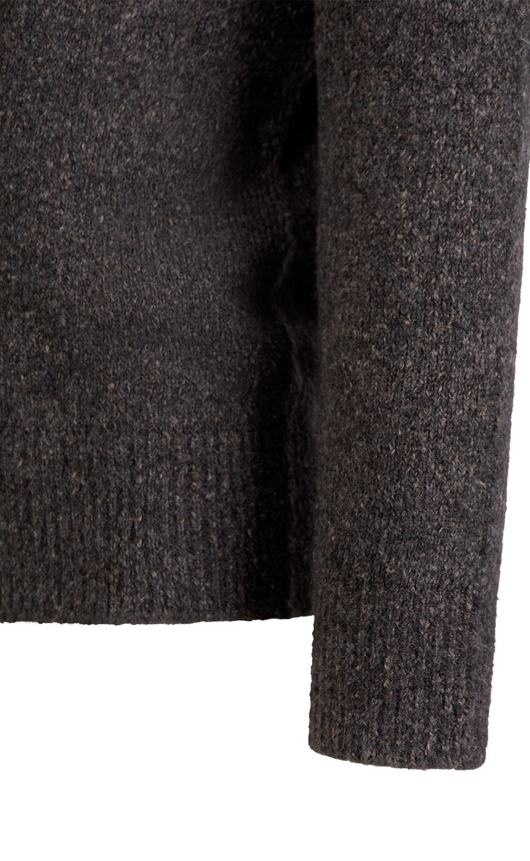 Supersofter Rundhalspullover in Tweedoptik, relaxed fit