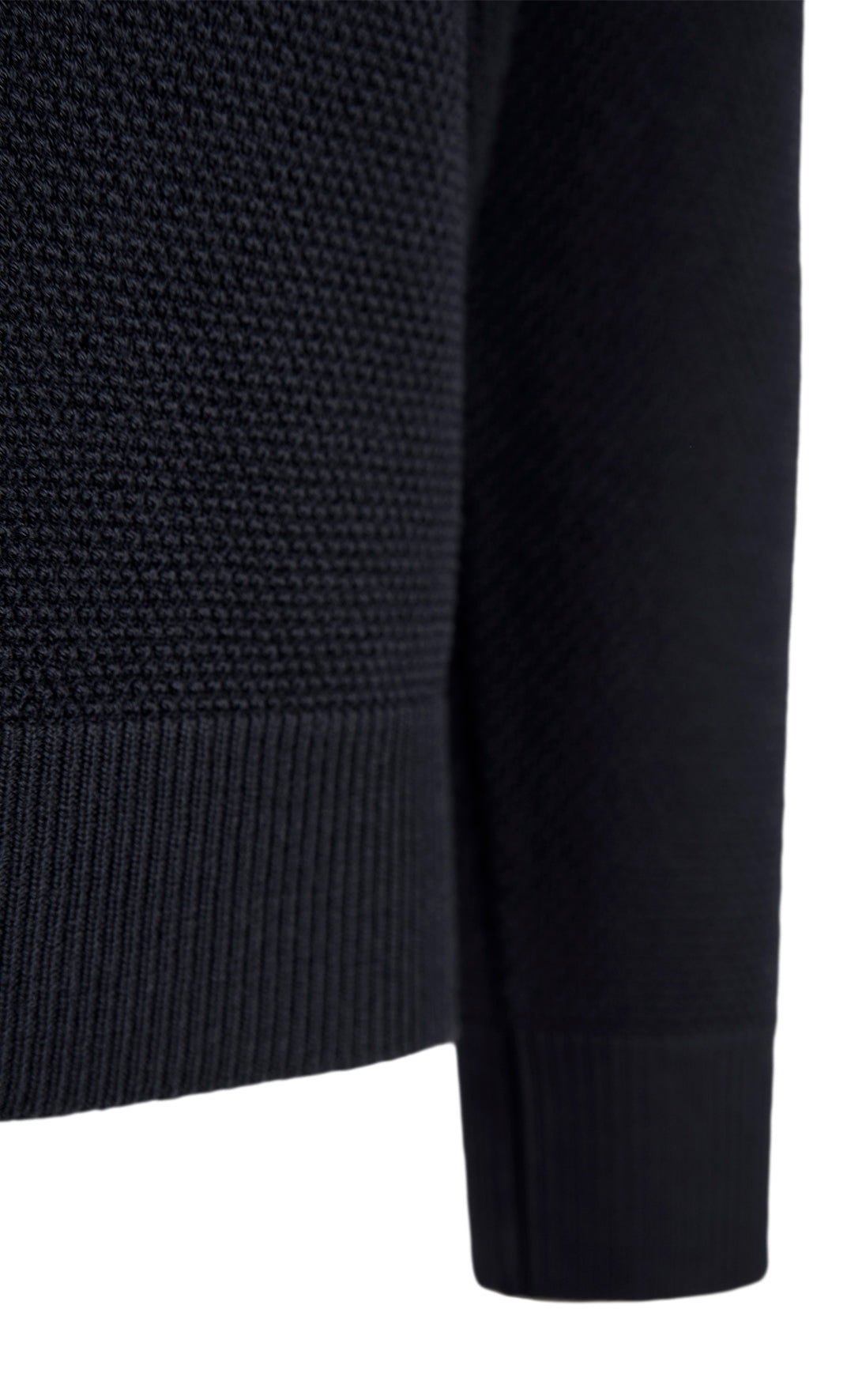 Pullover aus 100% Merino in Reiskorn-Strickoptik, relaxed fit