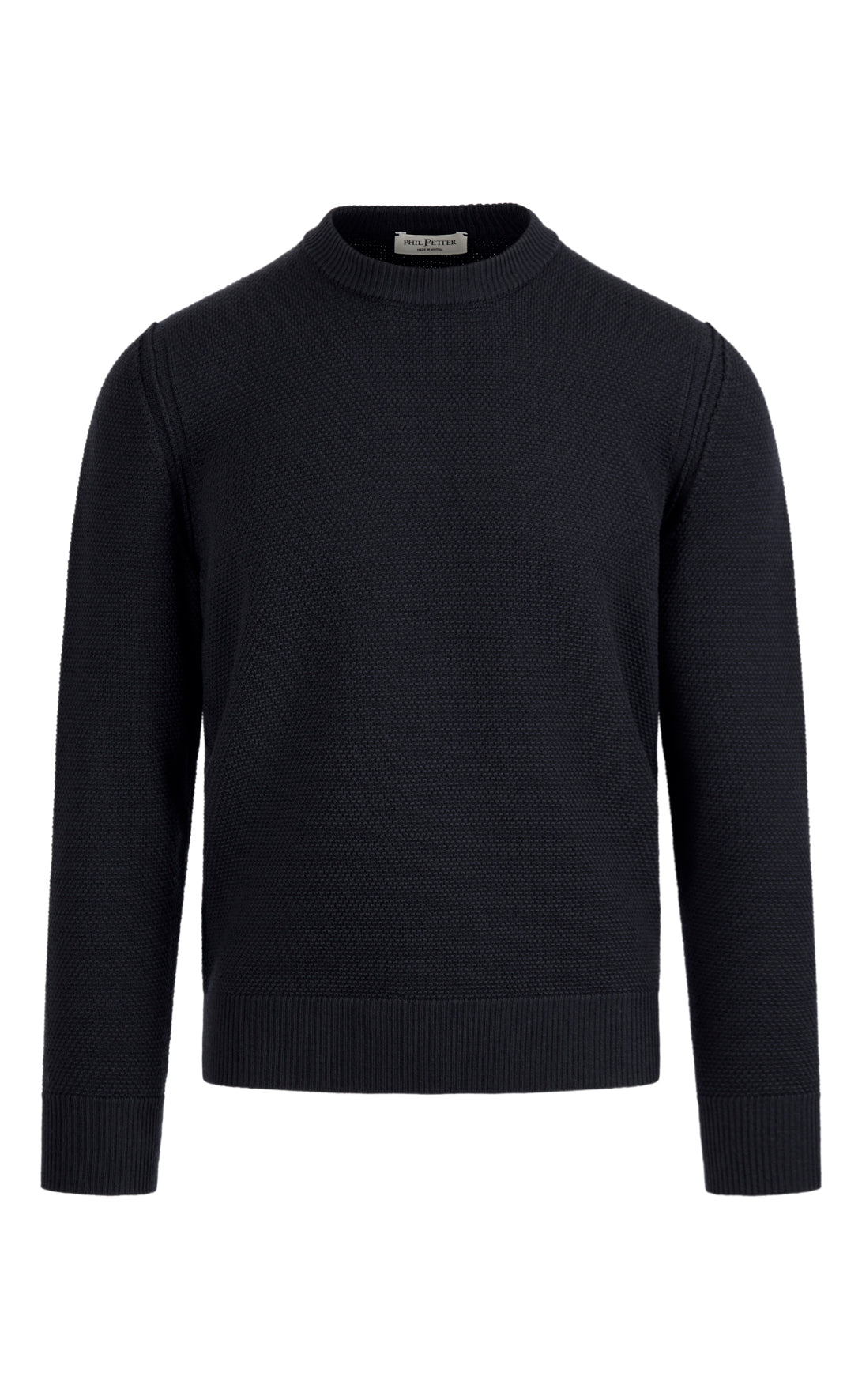 Pullover aus 100% Merino in Reiskorn-Strickoptik, relaxed fit