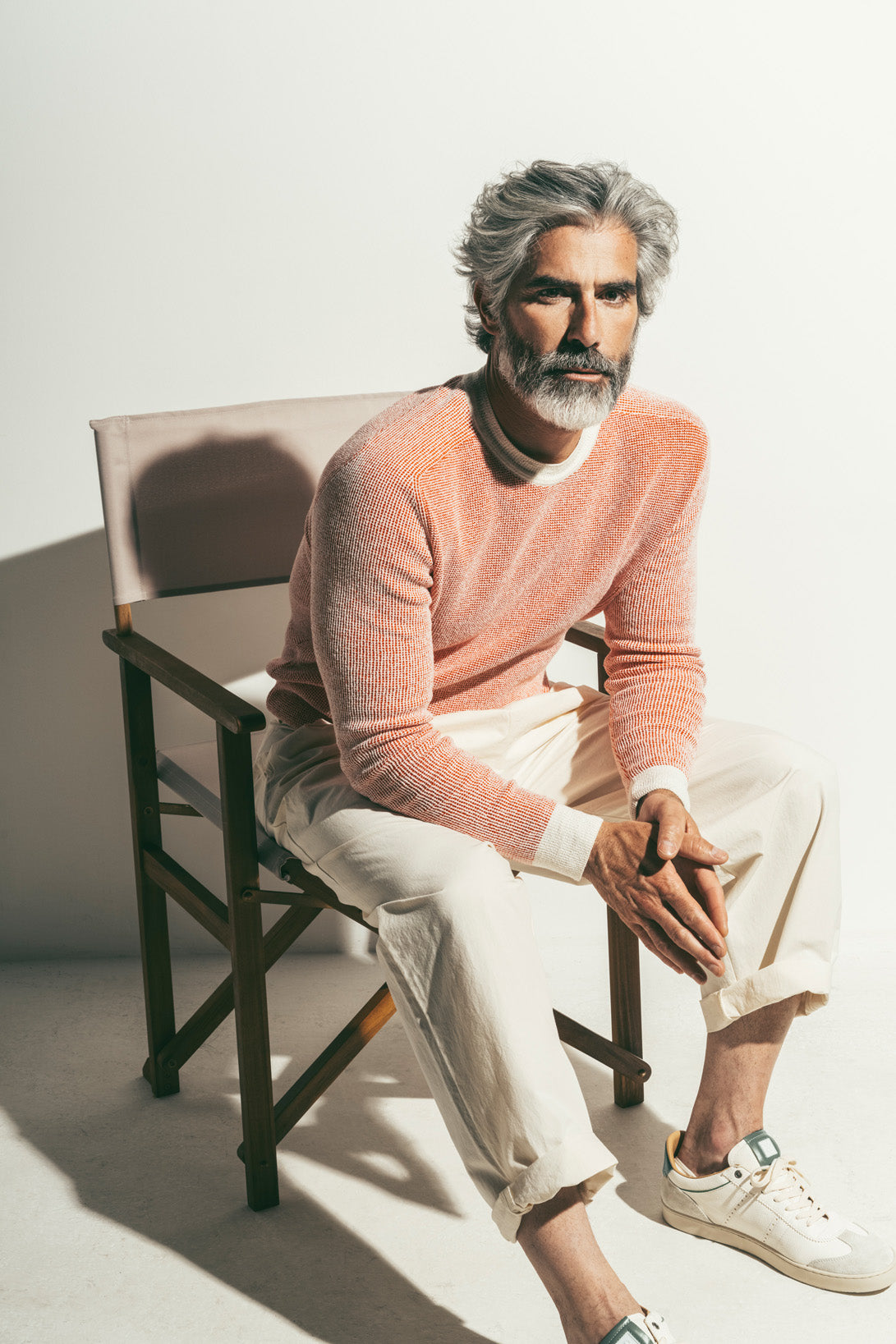 Pullover aus leichtem Baumwoll-Bouclé, Relaxed Fit