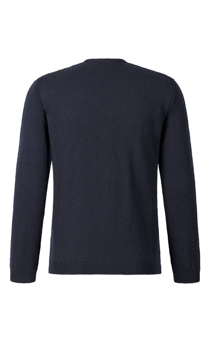 Pullover aus weichem Baumwoll Flammengarn, Relaxed Fit
