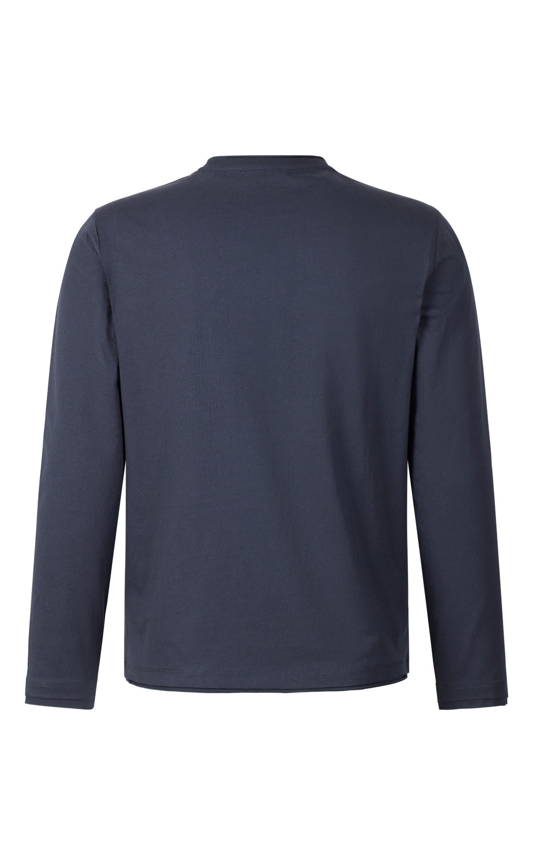 Shirt langarm aus feinstem Pima Baumwoll-Jersey, regular fit