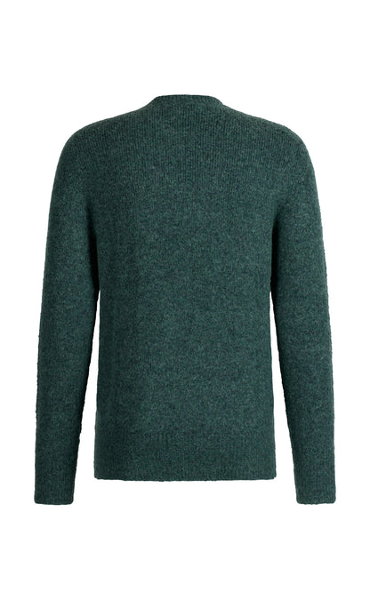 Nahtlos gestrickter Pullover aus supersoftem Tweedgarn, relaxed fit