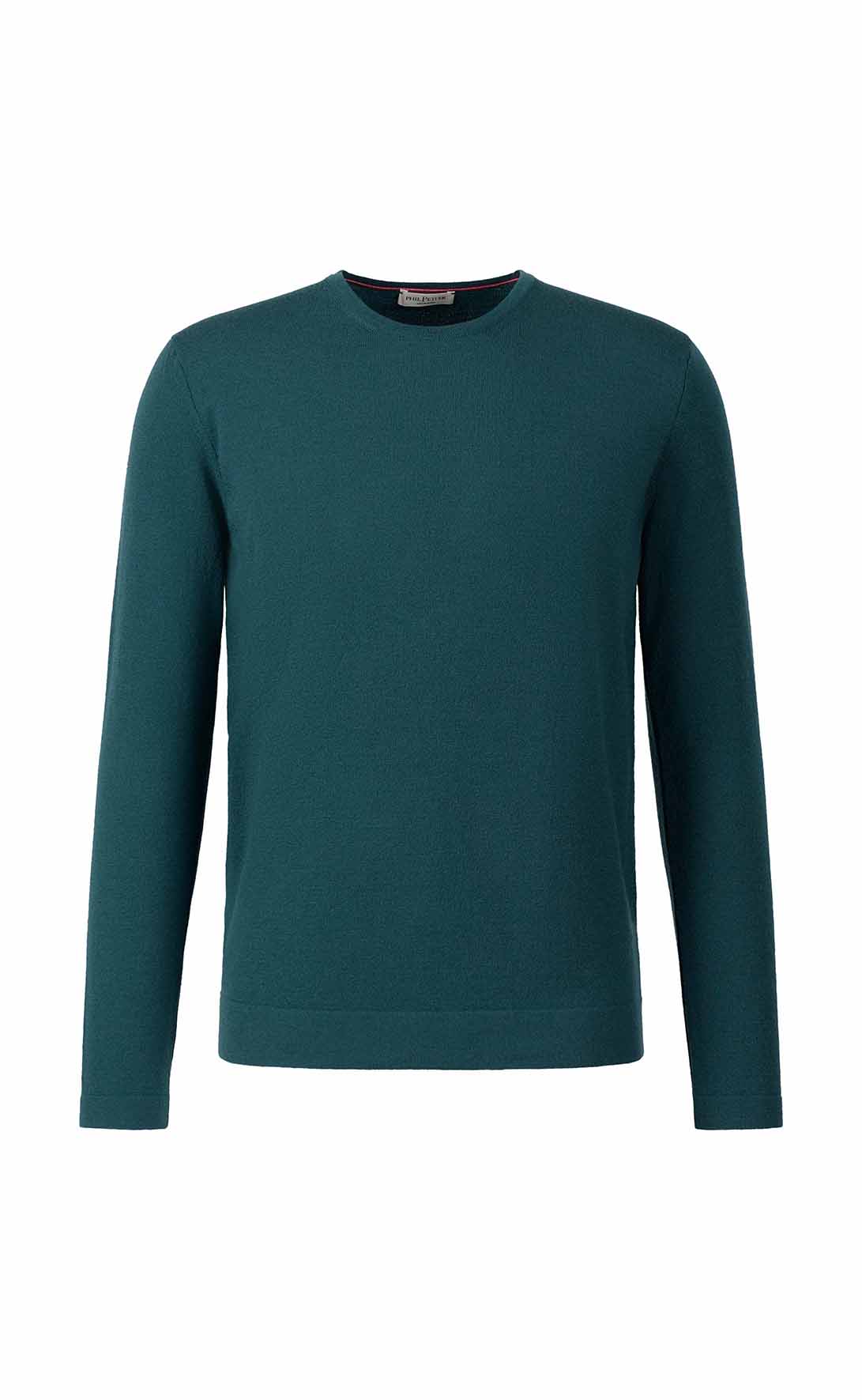 Super komfortabler Pullover aus Merinowolle mit funktionalem Stretchanteil, regular fit