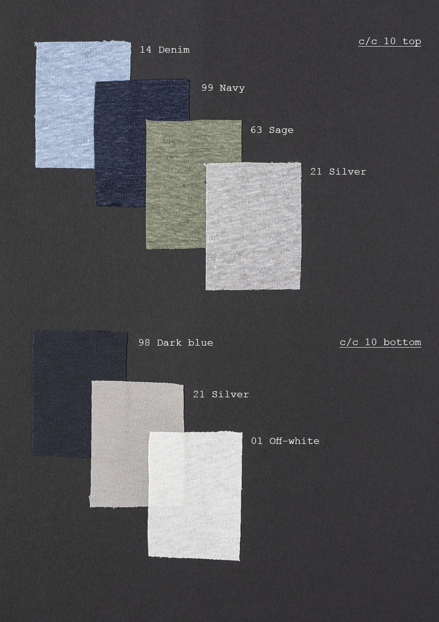 T-Shirt aus feinstem Leinenjersey