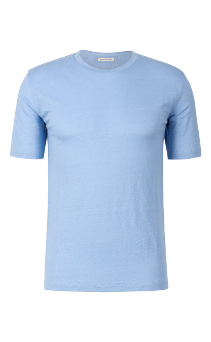 T-Shirt aus feinstem Leinenjersey