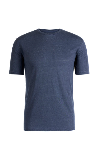 T-Shirt aus feinstem Leinenjersey
