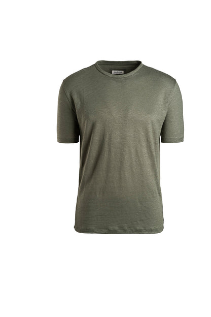 T-Shirt aus feinstem Leinenjersey