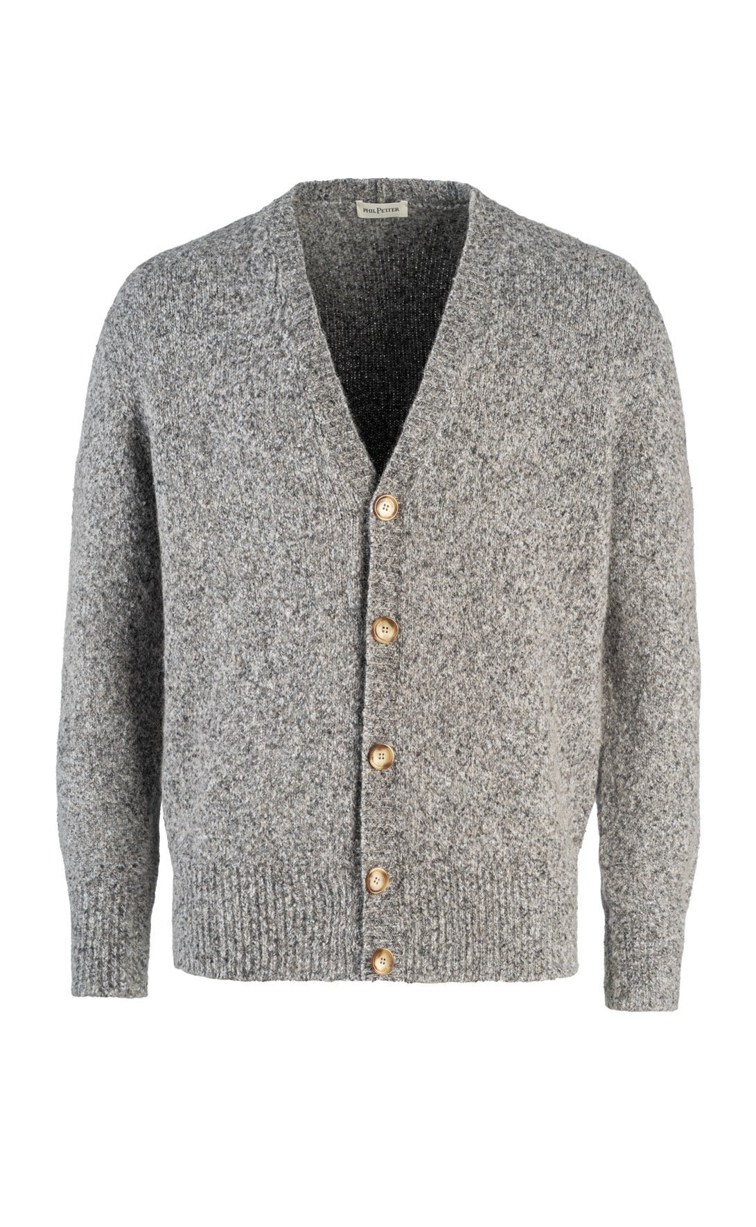 Supersofter Cardigan in Tweedoptik, relaxed fit