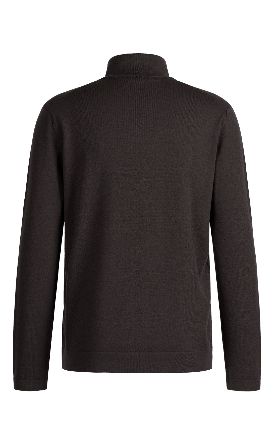 Super komfortable Zippjacke aus Merinowolle mit funktionalem Stretchanteil, regular fit
