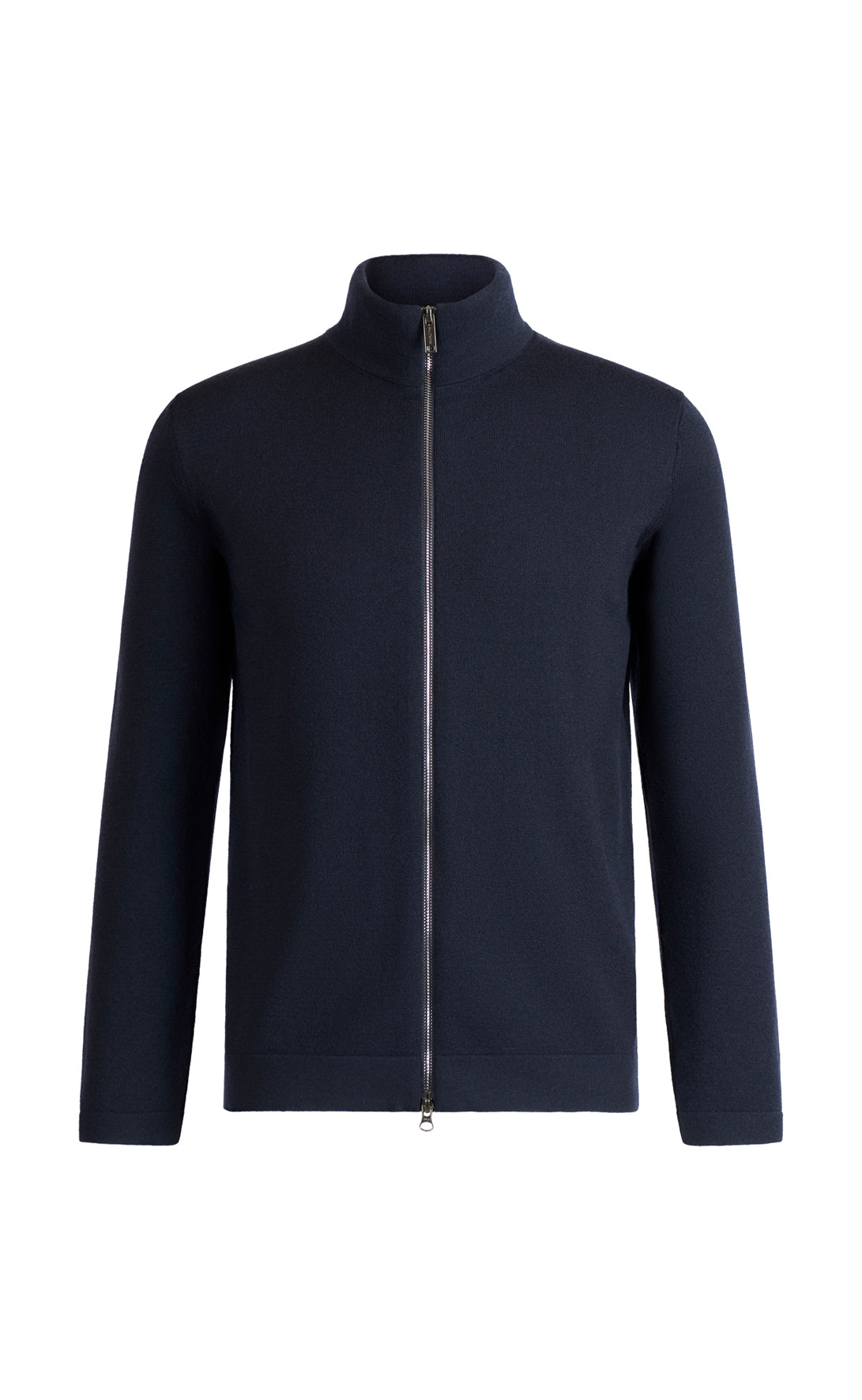 Zippjacke aus Merinowolle mit Stretchanteil für maximalen Komfort