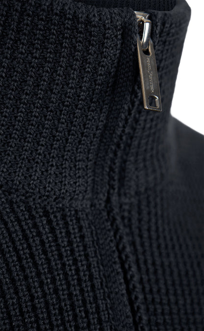 Zippjacke  aus >10.000m feinster Merinowolle, regular fit