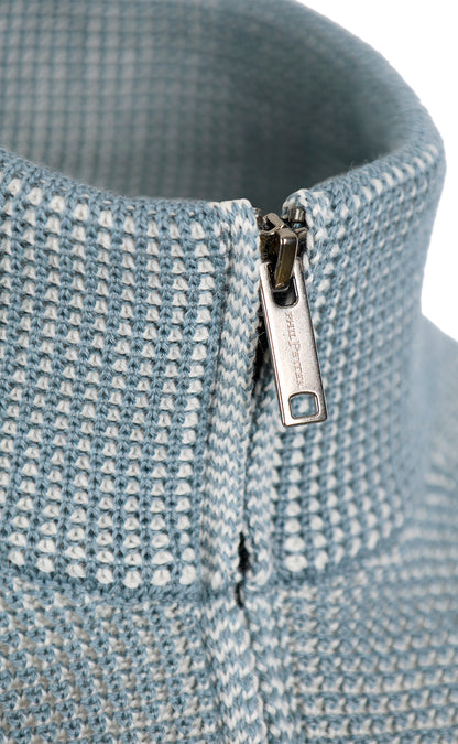 Zippjacke  aus >10.000m feinster Merinowolle, regular fit