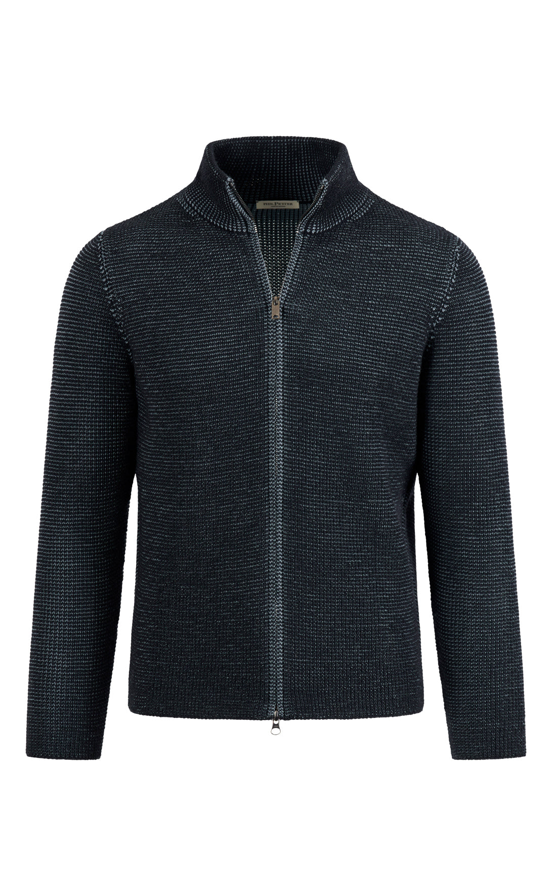 Zippjacke  aus >10.000m feinster Merinowolle, regular fit