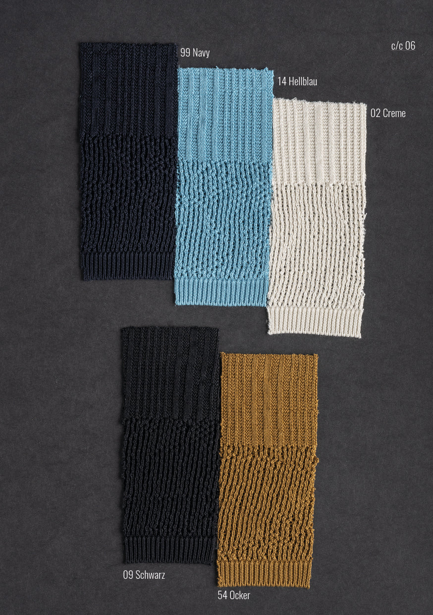 Zippjacke aus reiner Baumwolle im modernen Crochetstrick