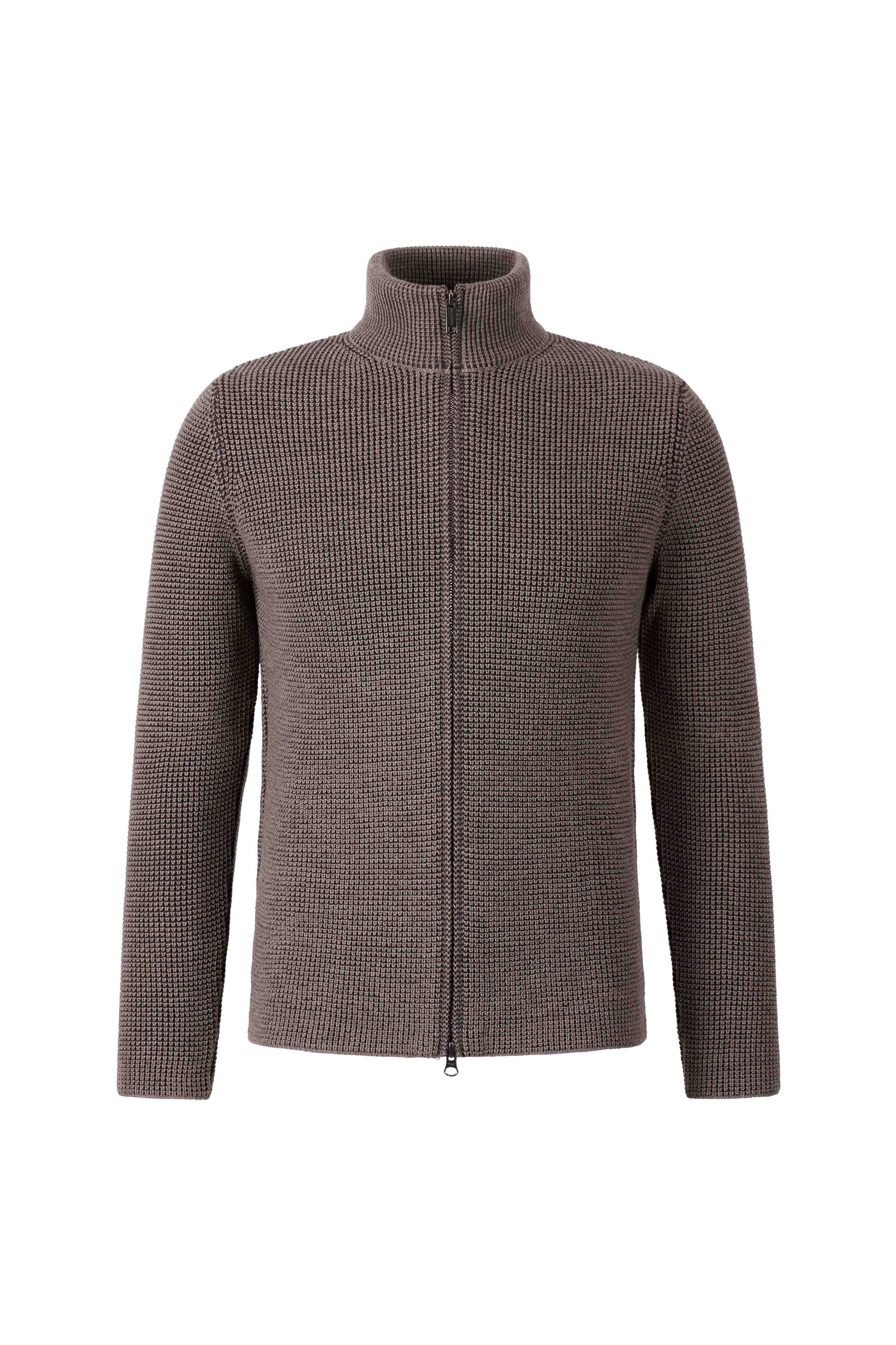 Zippjacke aus 10.000 Meter feinster Merinowolle, regular fit