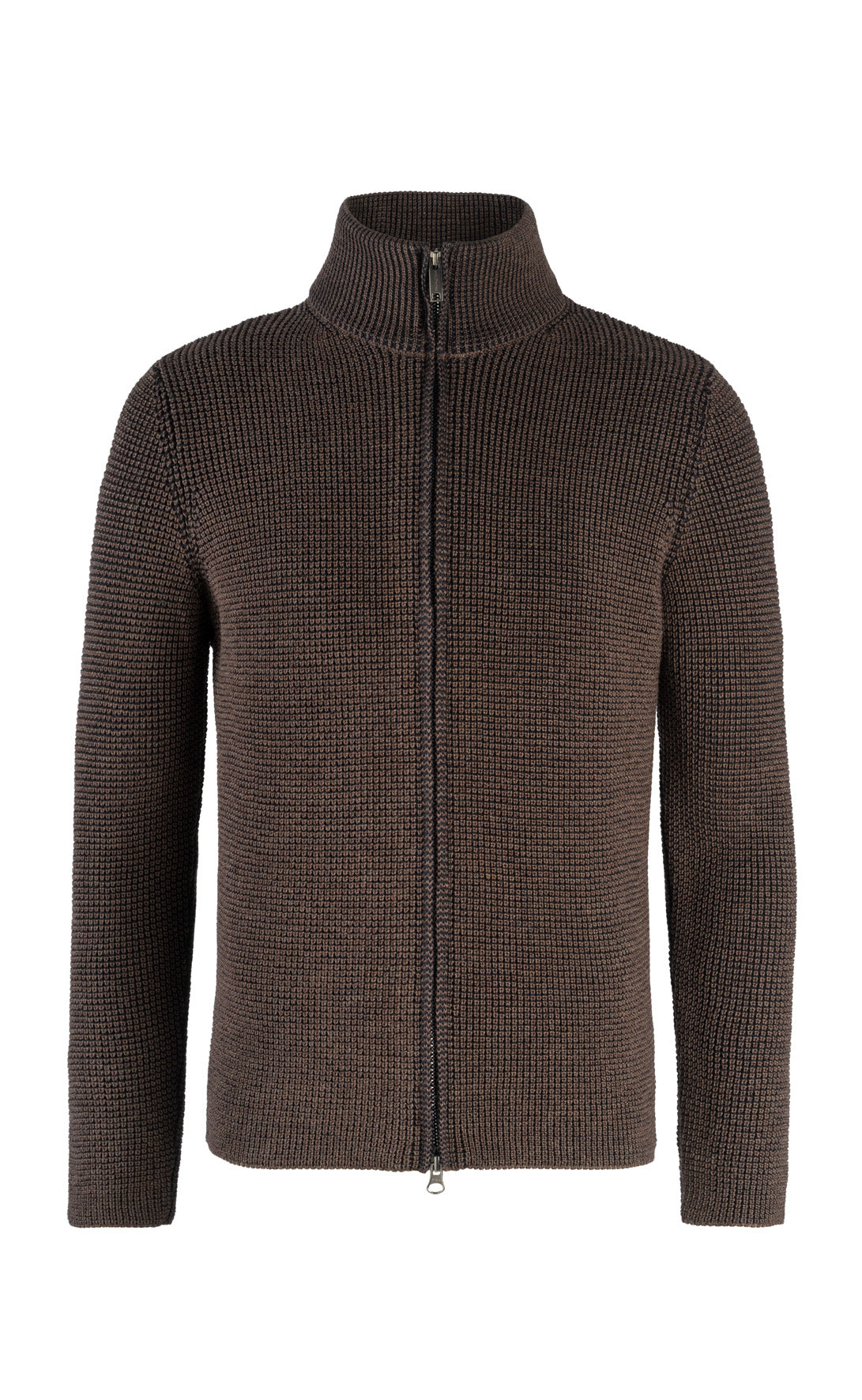 Zippjacke aus 10.000 Meter feinster Merinowolle, regular fit