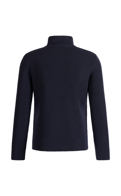 Zippjacke aus 10.000 Meter feinster Merinowolle, regular fit