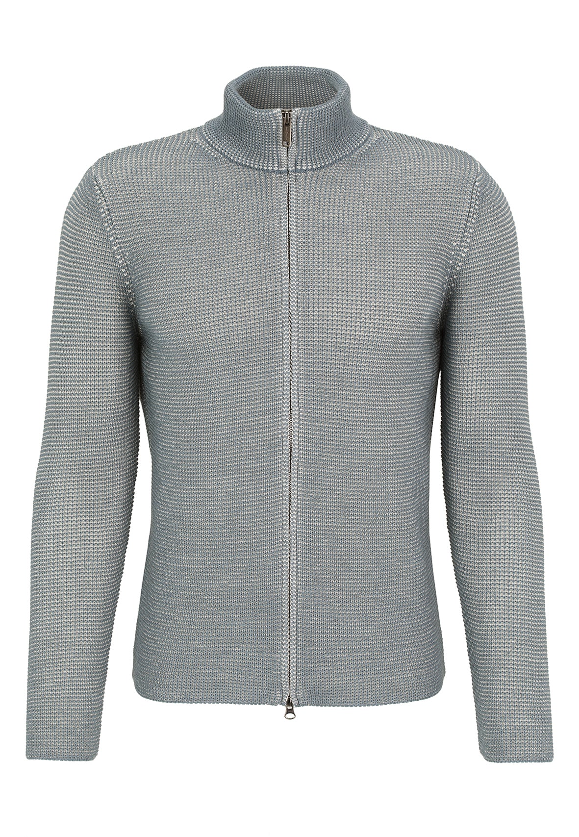 Zippjacke aus 10.000 Meter feinster Merinowolle, regular fit