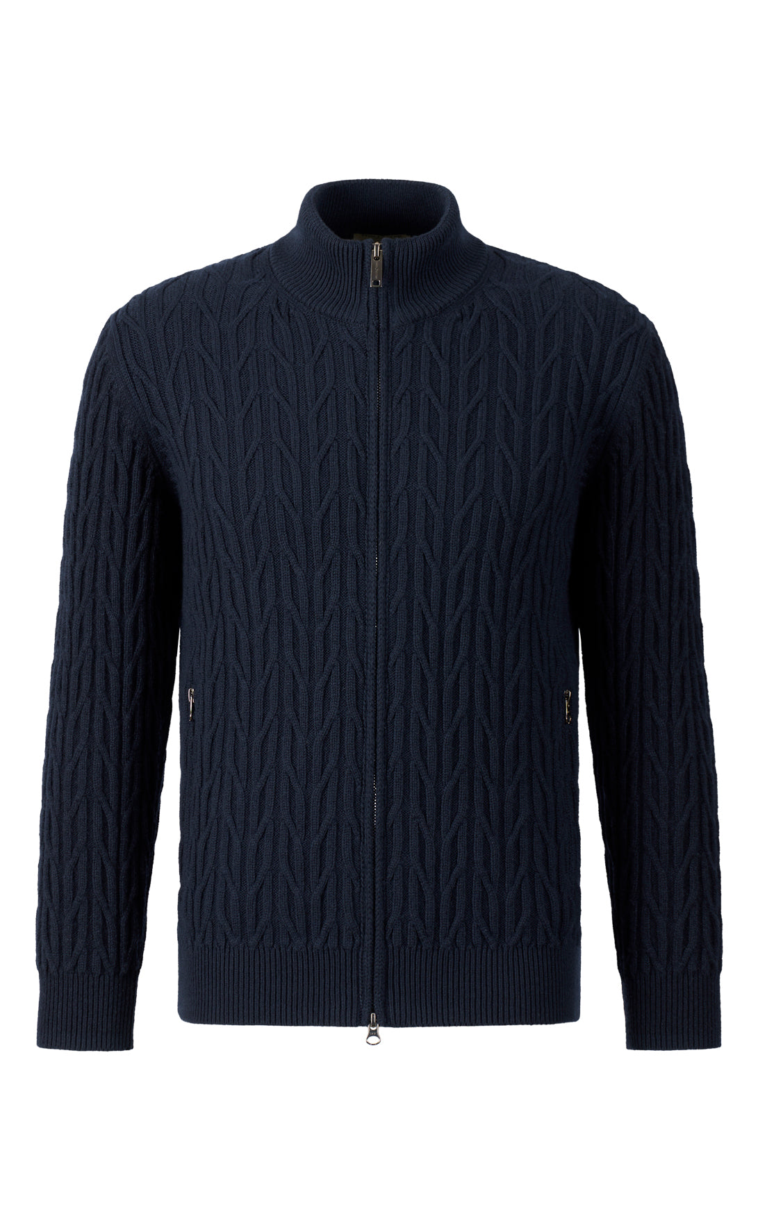 Premium Zippjacke aus langelebigem, ultraweichem Kaschmirmix