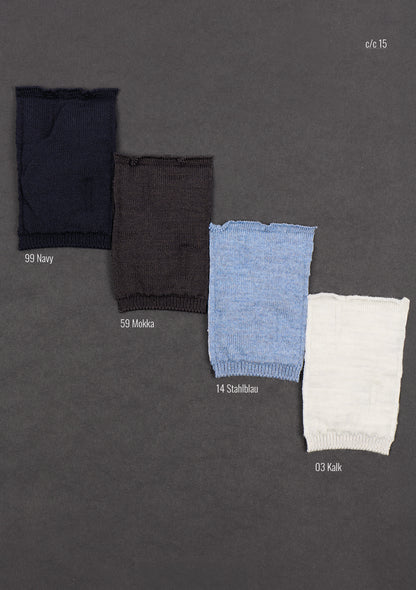 Innovative Outdoor-Strickjacke in Steppoptik aus feinster Merinowolle, relaxed fit