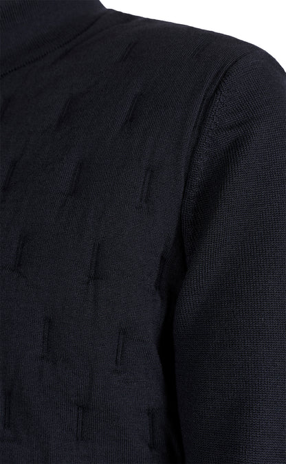 Innovative Outdoor-Strickjacke in Steppoptik aus feinster Merinowolle, relaxed fit