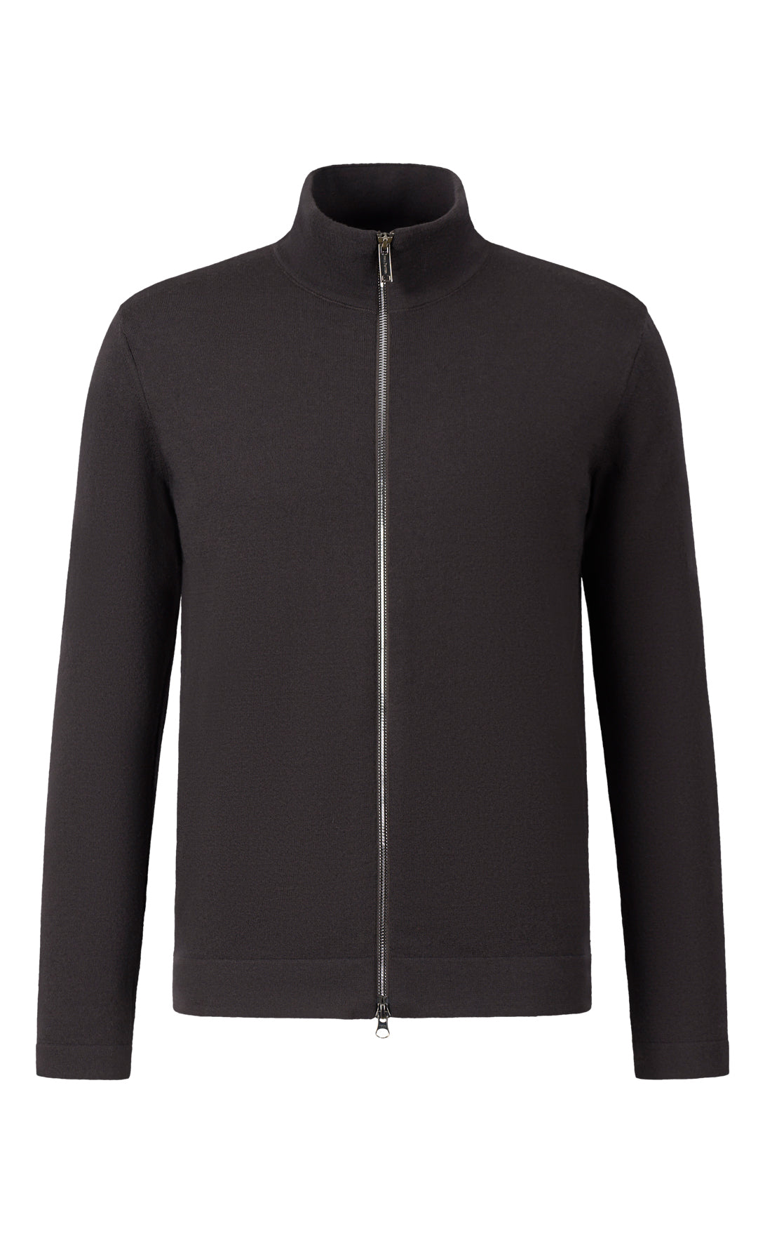 Super komfortable Zippjacke aus Merinowolle mit funktionalem Stretchanteil, regular fit