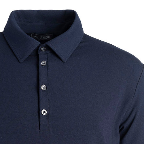 Polo-Shirt aus Premium Jersey, kurzarm, mit Knopfleiste