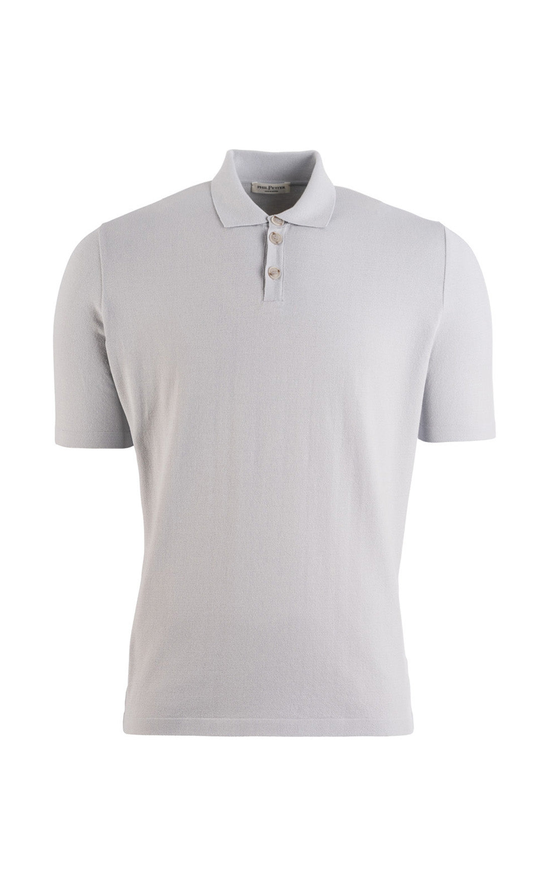 Polo aus körniger Viskose mit natürlicher Elastizität